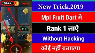 MPL fruit dart game latest tricks, MPL fruit dart game me top/high score kaise kare| screenshot 3