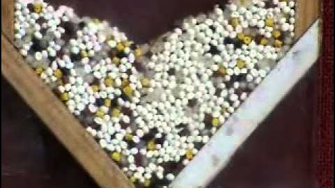 AJAX Equipment Video, Part 2 of a series visualising hopper flow phenomena