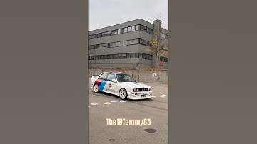 Beautiful BMW M3 E30 at German Car Meet #bmw #shots #automobile #rich #youtubeshorts #cartok #car