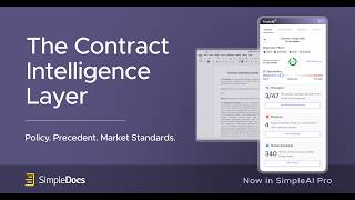Introducing Simpleai Pro The Contract Intelligence Layer