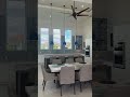 18' ceilings in a vary Modern home