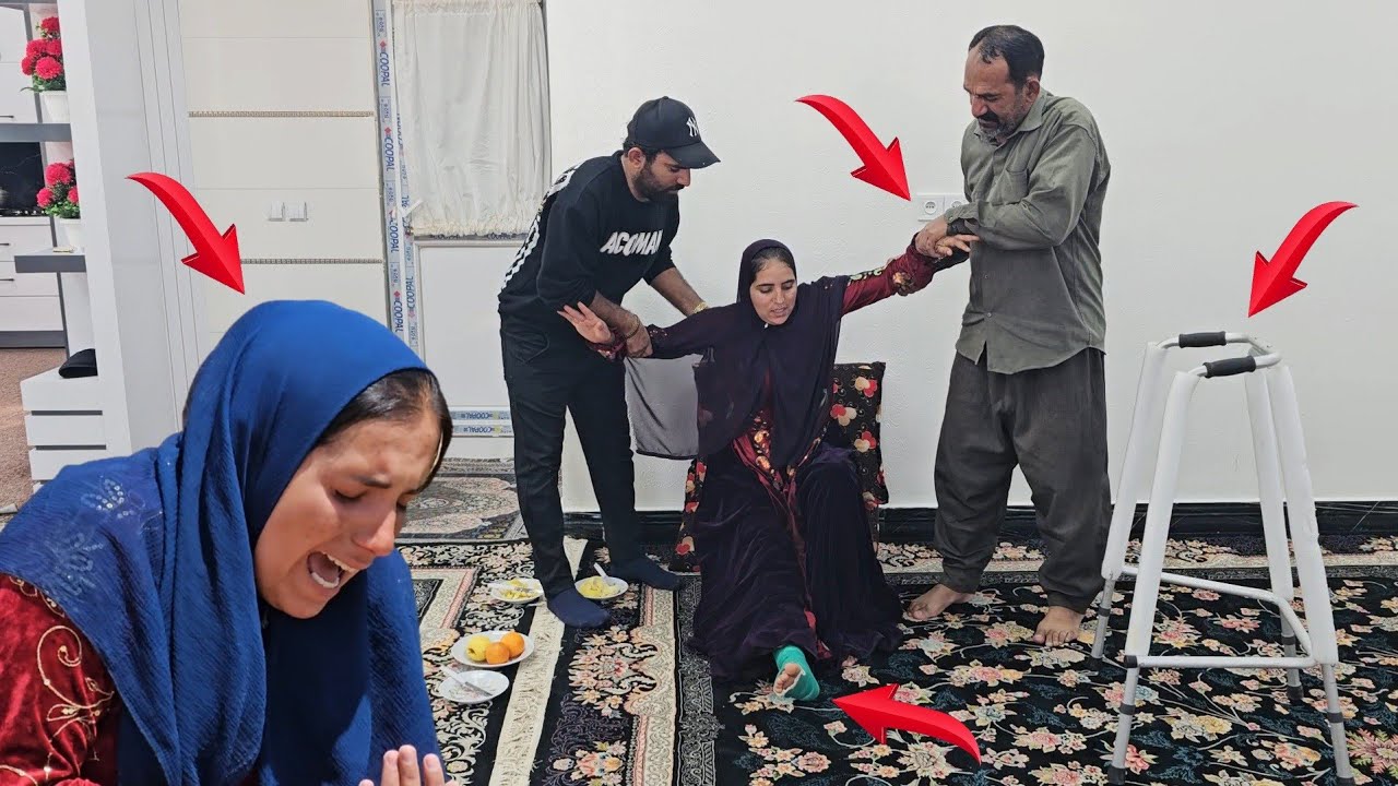 A broken leg and a strong spirit: A legend on the road to recovery