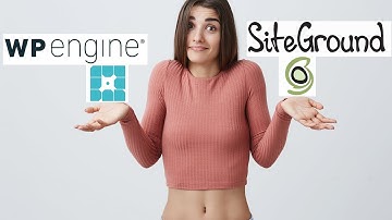 WP Engine vs SiteGround | WP Engine vs SiteGround WordPress