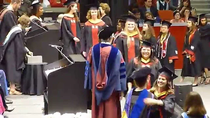 Kimberly's UH Master of Arts Graduation Ceremony