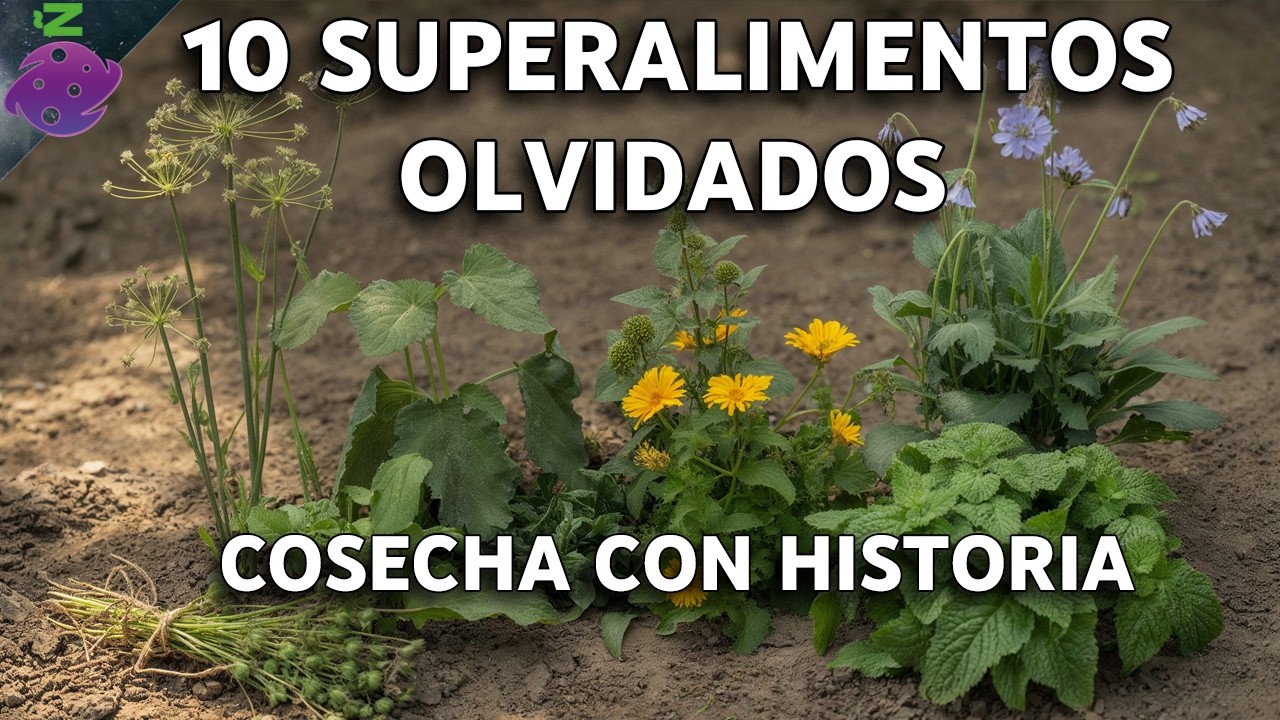 Siembra Estos 10 Superalimentos Olvidados | Comida Sana y Nutritiva con Historia