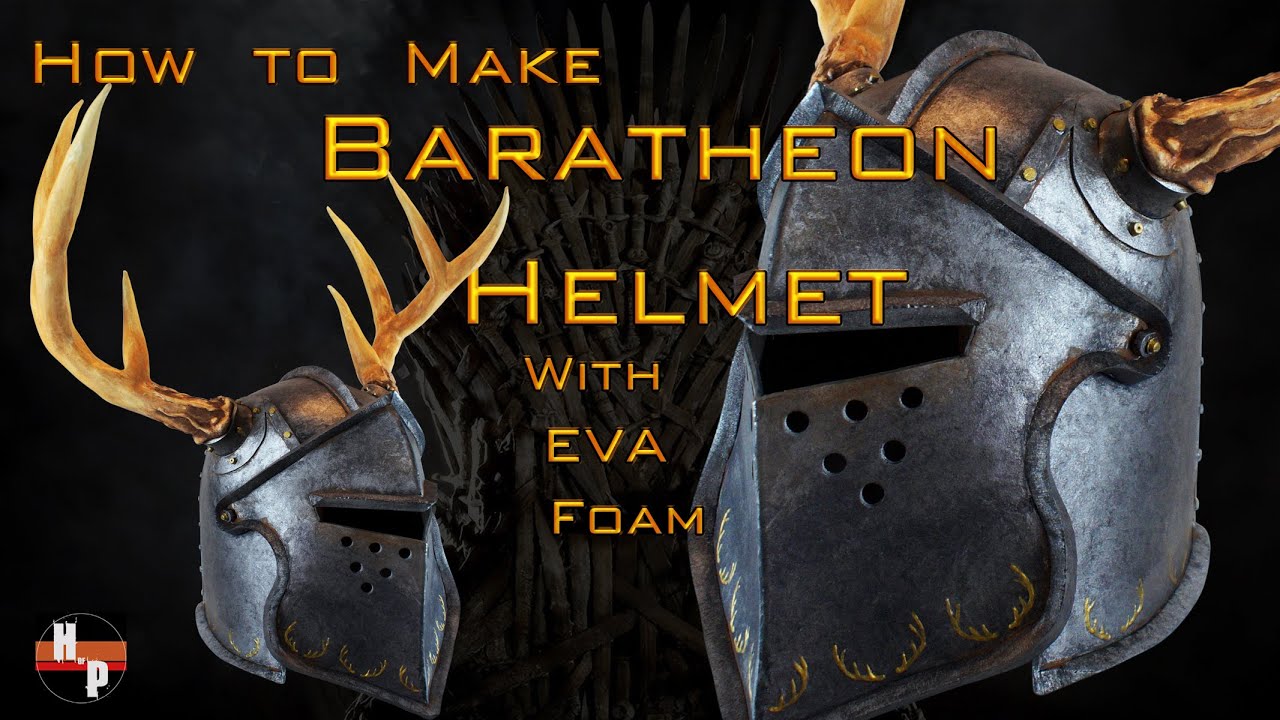 How To Make Robert Baratheon Helmet With EVA Foam Antlers Foam Horns how-to-make-robert-baratheon-helmet-with-eva-foam-antlers-foam-horns