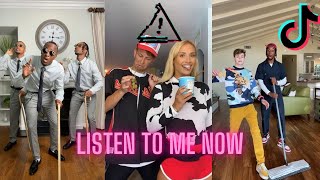 Listen to Me Now Glitch Challenge - New 2021 TikTok Video Compilation Resimi