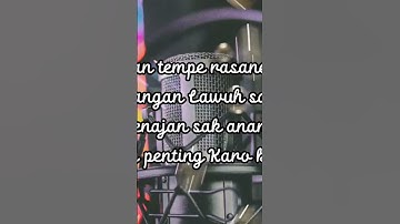 sing penting ro kowe