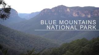 Hiking in the Blue Mountains National Park, Australia
