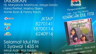 Marina Elsera Annie Ibon Mega Selvia Hana Pertiwi Fenny Bauty  Takbiran