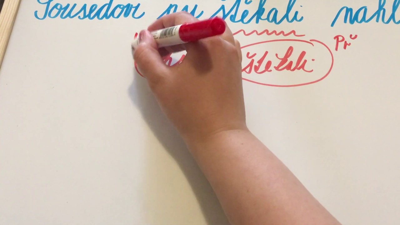 GRAFICKÉ ZNÁZORNĚNÍ VĚTY JEDNODUCHÉ