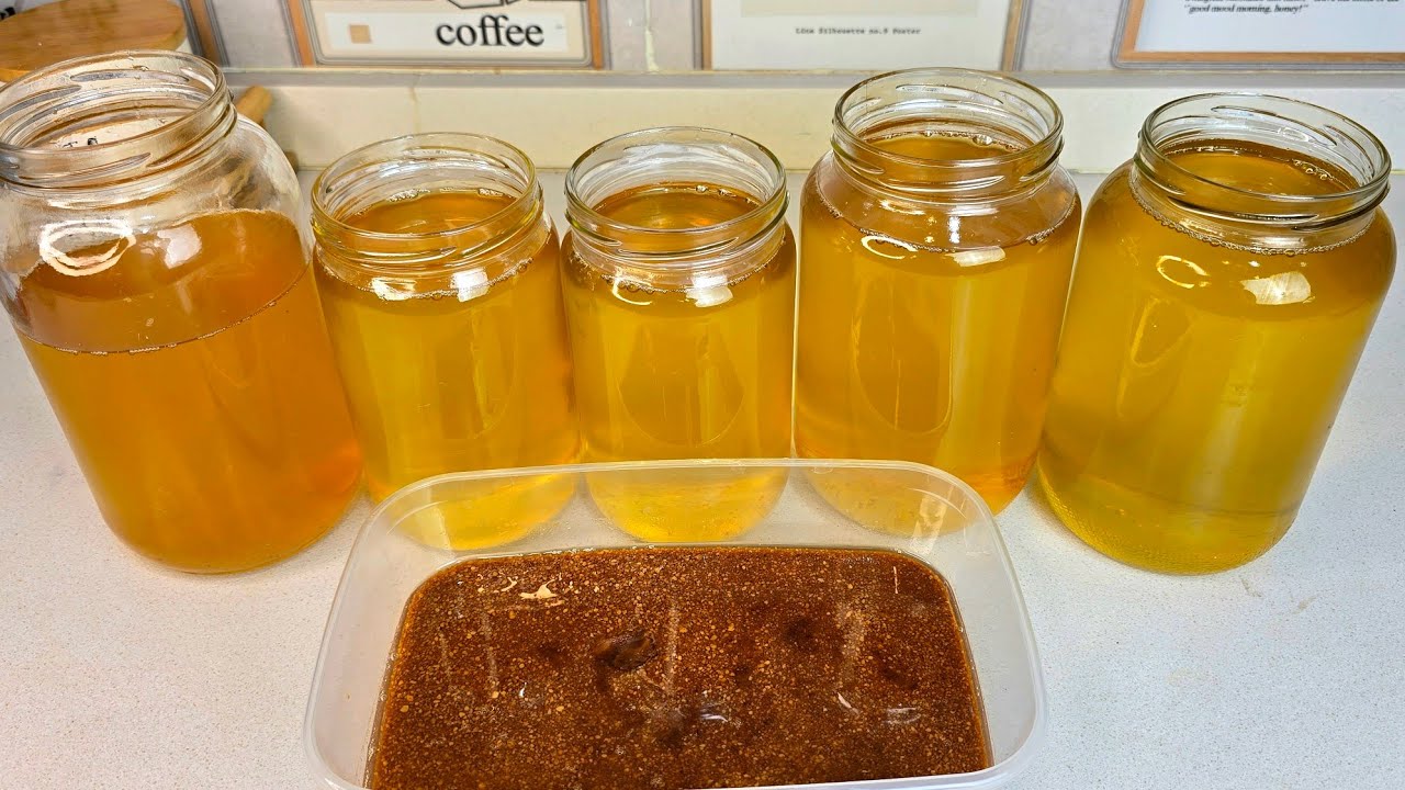 أنجح طريقة لتسييح الزبدة الفلاحي وتحويلها لسمنة وتخزينها من السنه للسنه 