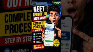 NEET Refund Link Active 😳✅ Complete Process Step by Step 📱🔥 #NEET2026 #NEETRefund #NTA