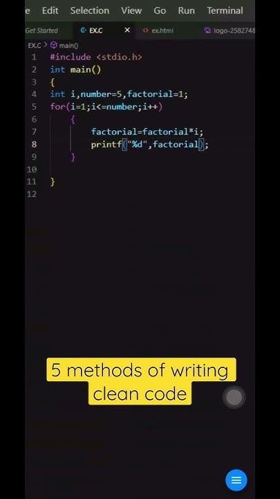 5 tips to write clean code #shorts #programming #codinghacks # ...