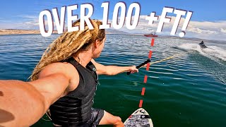 MASSIVE Jet Ski Whips and New Wakesurfing Tricks