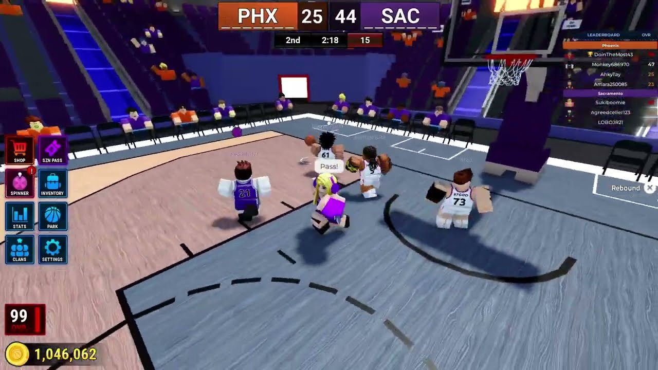 Suns vs. Kings | 111 POINTS SCORED! | WORLD RECORD!| Roblox_20260219034305