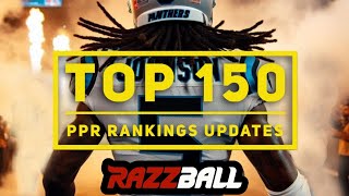 Top 150 PPR Rankings Riser  -  Diontae Johnson📈