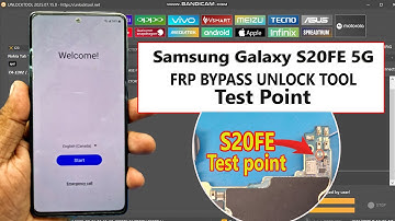 Samsung Galaxy S20FE 5G SM G781W FRP Bypass Unlock Tool Via Test Point