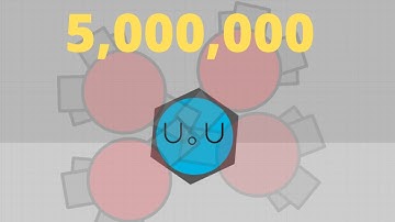 Diep.io World Record 5,000,000  - Sleeping Smashy
