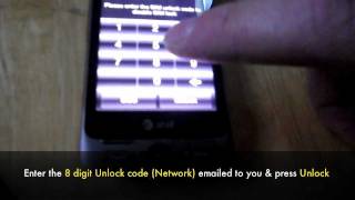 UNLOCK HTC FREESTYLE - How to Sim Unlock HTC Freestyle by Unlock Code At&t, Rogers screenshot 3