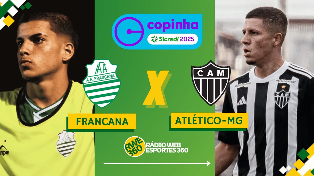 FRANCANA X ATLÉTICO-MG | COPINHA - NARRAÇÃO AO VIVO - YouTube