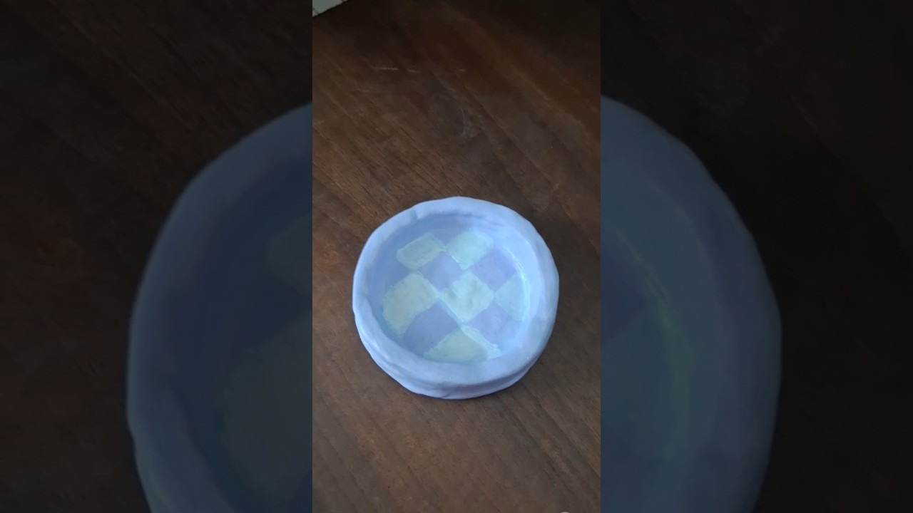 Cute Trinket Dish 🎀🤍                     