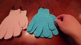 Review of exfoliating body scrub gloves