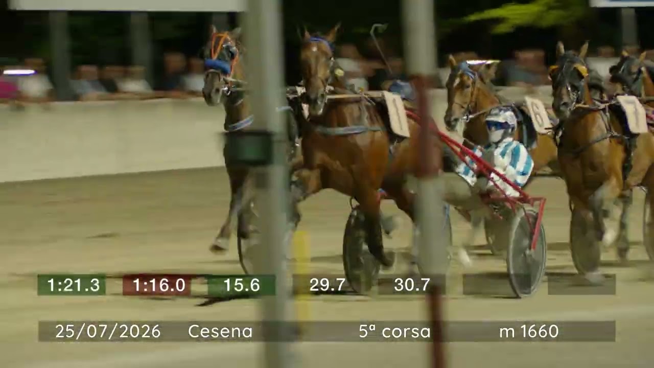 2026 07 25 | Corsa 5 | Metri 1660 | Premio Bertinoro