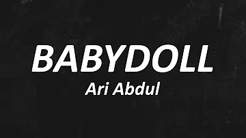 Ari Abdul - BABYDOLL (Sped Up) Lyrics