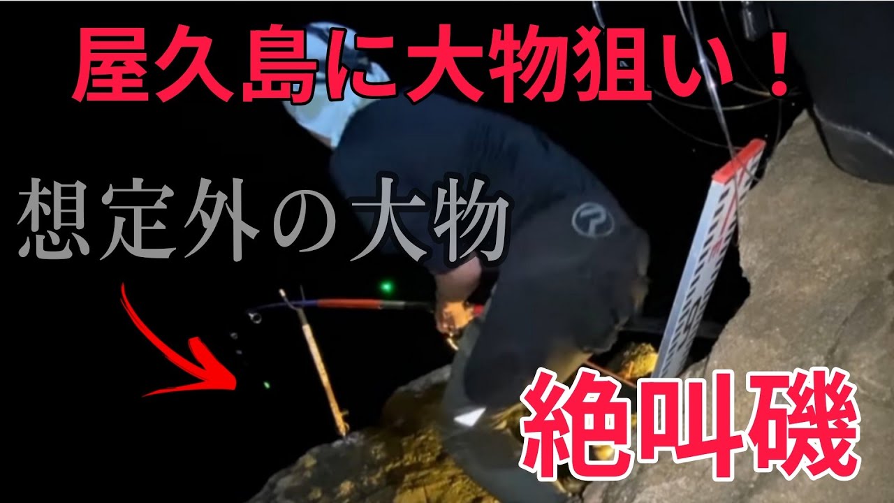 【放心状態】投げ釣り師が離島の一級磯で大物に挑んだら、ヤバい奴が来た！【屋久島に投げ釣りで大物を狙う！#2】