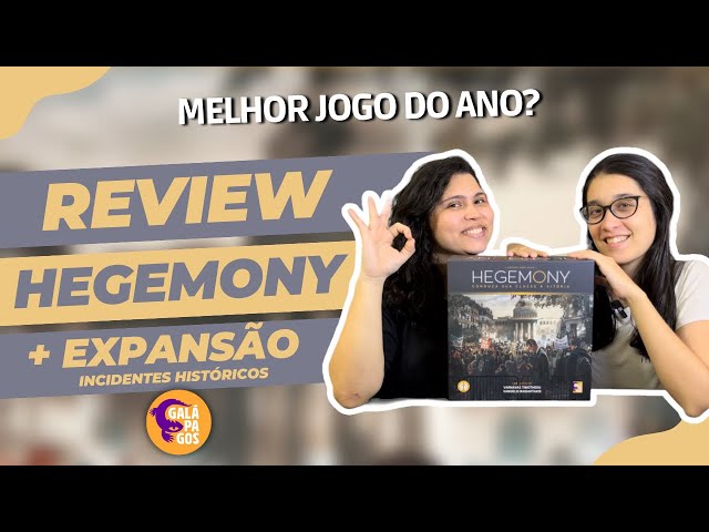 Hegemony: Incidentes Históricos - Expansão - Playeasy