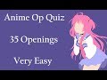 Anime Opening Quiz - 35 Openings (Very Easy)