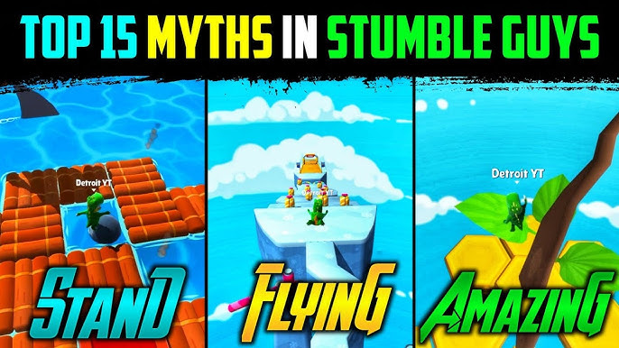 Flying Hack in Stumble Guys ? Stumble Guys Myths 