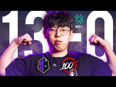 How it sounds to destroy 100T 13-0 (team comms) | The Guard VALORANT