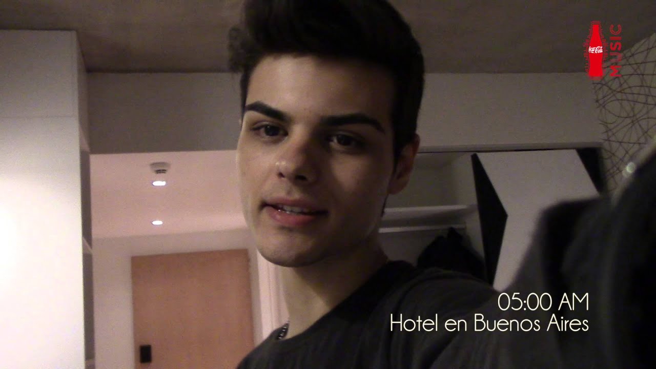 Diario de Abraham Mateo en Buenos Aires I Capítulo 1 - Coke TV buenos aires palermo