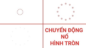 [After Effects CC 2015] ◄ Hướng dẫn tạo chuyển động nổ hình tròn ►