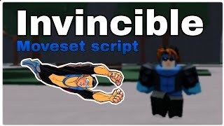 Invincible Moveset Script | tsb script | The Strongest Battlegrounds script | OP