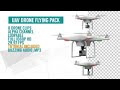 UAV Drone Flying Pack FREE After Effects Template | Copied content Templates