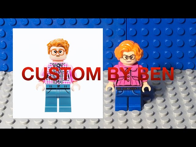 Barb From Stranger Things Recreated Using LEGO