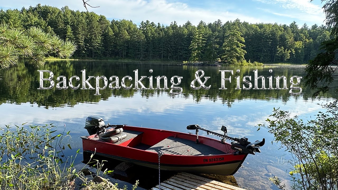 Northern Island Backpacking & Fishing with the Mini Bass Boat - PART 2 ...