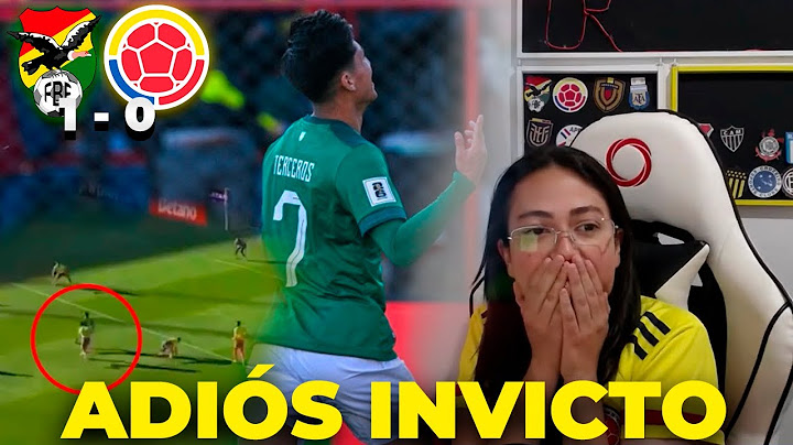 REACCIÓN 🟢BOLIVIA 1 - 0 COLOMBIA🟡| Eliminatorias Sudamericanas