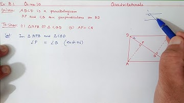 Chapter:8 Ex.8.1 (Q.10) Quadrilaterals | Ncert Maths Class 9 | Cbse.