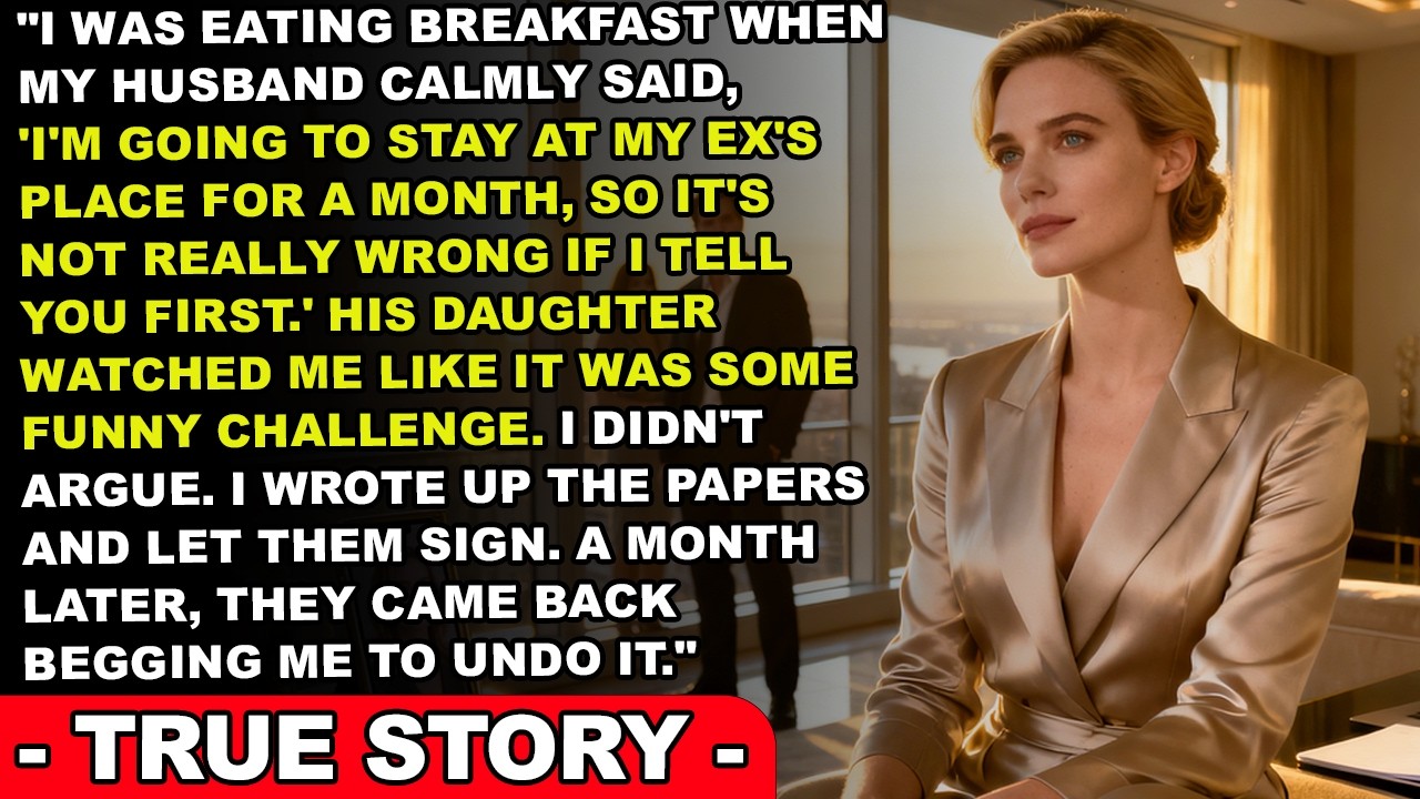 My Husband Stayed With His Ex, So I Built a High Value Luxury Life Without Him