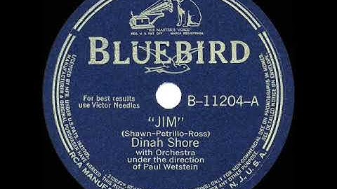 1941 HITS ARCHIVE: Jim - Dinah Shore