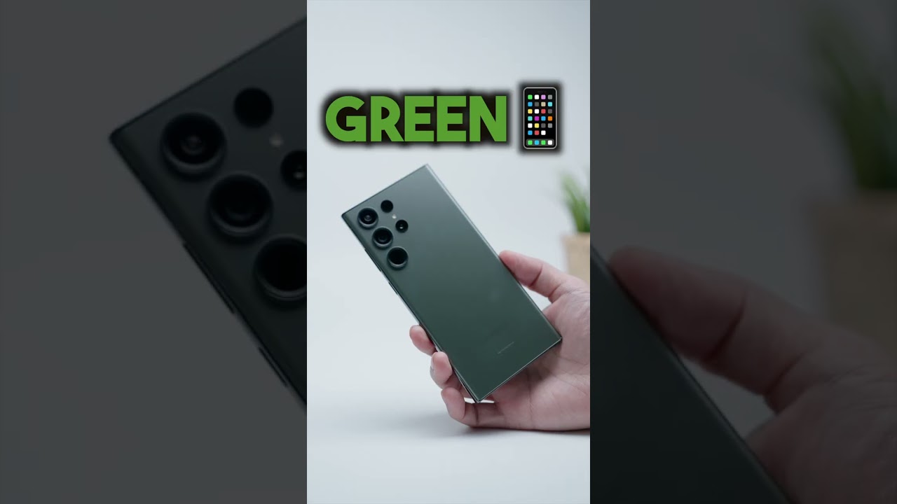 Galaxy S23 Ultra Unboxing - GREEN!! - YouTube
