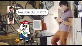 Iklan Line Agnes Monica & Nidji  YouTube