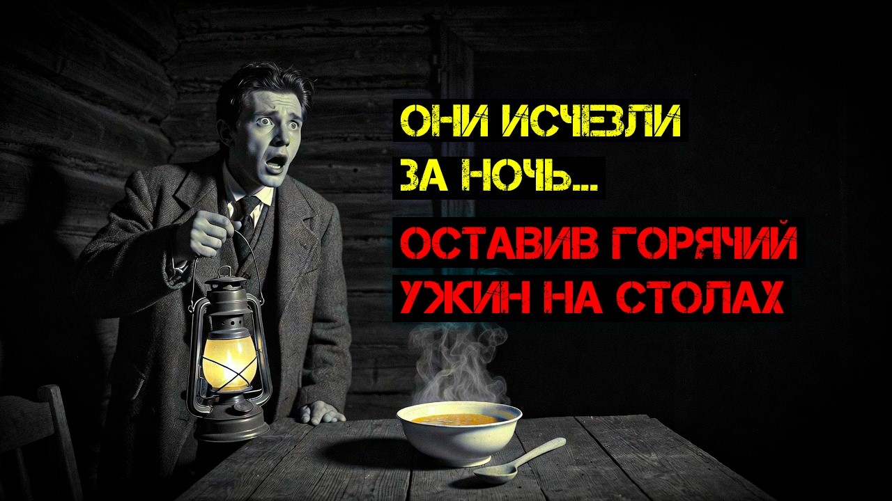 Они зашли в пустую деревню и ОНЕМЕЛИ: ужин еще горячий, но все 88 человек БЕССЛЕДНО исчезли...