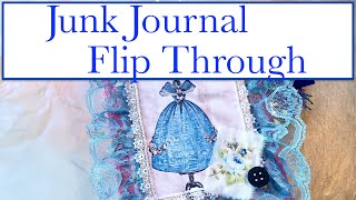 Sewing Junk Journal Flip Through - #flipthrough