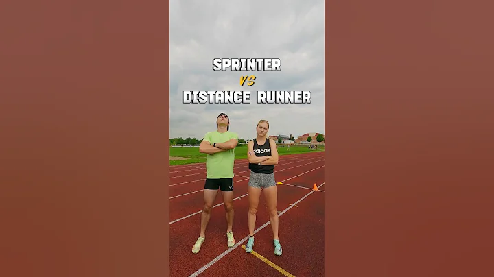 Sprinter Vs Distance Runner 🏃‍♂️💨 #shorts #trackandfield #sprints #fitness #challenge #race