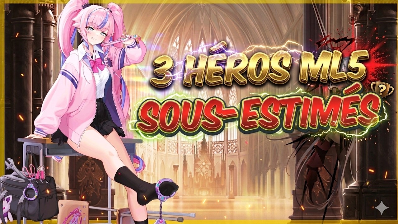 TOP 3 des héros ML5⭐que tu as envie de jouer sur Epic Seven en 2026